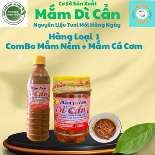 ComBo Mắm Nêm + Mắm Cá Cơm Dì Cẩn