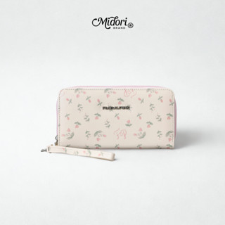 Ví Da Cầm Tay DORIS Bóp Có Quai Xách Hoa Nhí Đựng Tiền Thẻ Nam Nữ Nhiều Ngăn Unisex | M STUDIO