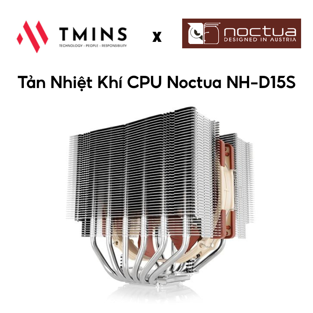 Tản Nhiệt Khí CPU Noctua NH-D15S Chromax.Black Cooler - Hàng Chính Hãng