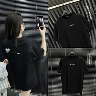 Áo Phong Nam Nữ Bà Lein Ci A Gaa Thêu Chữ Da Mặt sau chất liệu cotton cao cấp, Áo Thun hottrend 2025 - Áo Thun BàLen HOT