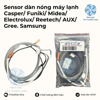 Sensor dàn nóng máy lạnh dùng chung cho Casper/ Funiki/ Midea/ Electrolux/ Reetech/ AUX/ Gree/ Samsung