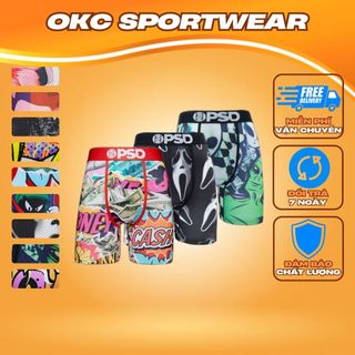  Quần Combat Họa Tiết Chất Liệu Polyester Co Giãn Phù Hợp Bóng Rổ Chạy Bộ Đá Banh Gym 