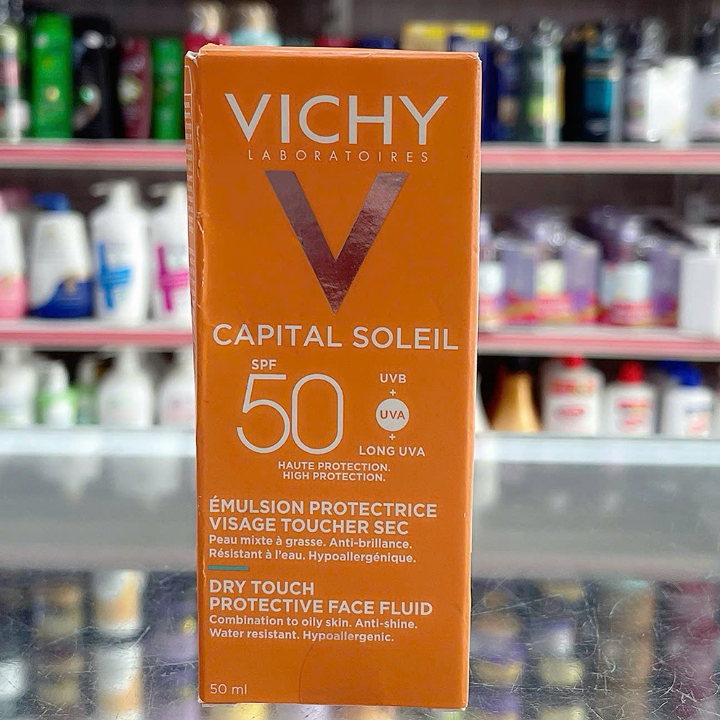 Kem Chống Nắng VICHY Capital Soleil Cho Da Dầu