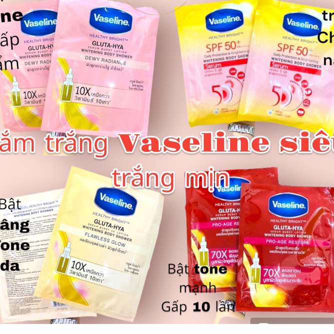 COMBO 5 GÓI - TẮM TRẮNG MẪU MỚI