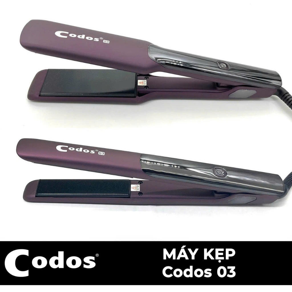 Máy kẹp tóc Codos 03, Máy Tạo Kiểu Tóc, Máy kẹp duỗi tóc chính hãng Codos