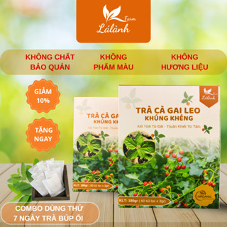 2 Hộp Trà Cà Gai Leo Khúng Khéng Lá Lành Farm -120 Gói Túi Lọc Thảo Dược Chăm Sóc Gan Từ Tự Nhiên