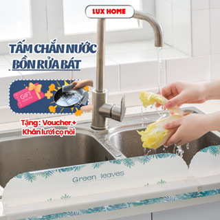 ( MỚI ) Tấm chắn nước bồn rửa bát đa năng chống bắn nước và dầu mỡ, chất liệu PET cao cấp bền bỉ