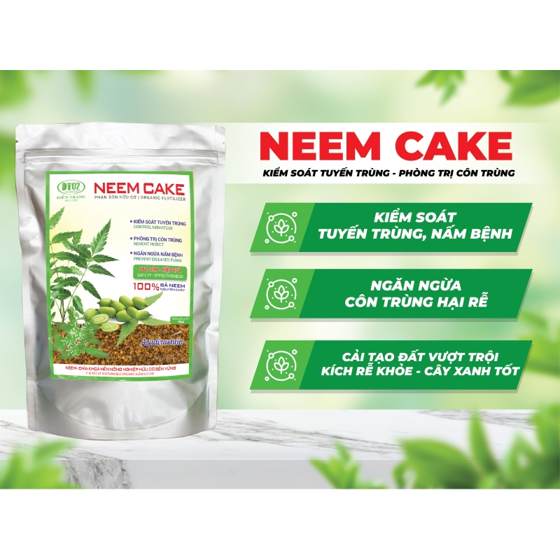 Phân bón hữu cơ Neem Cake 750gr