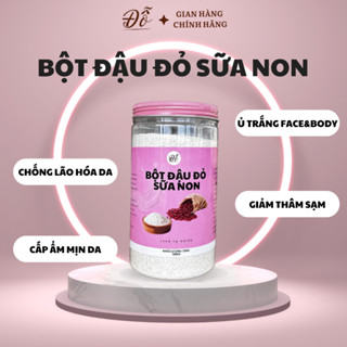 Bột đậu đỏ sữa non Đỗ Shop ủ trắng mịn da, giúp dưỡng ẩm mịn da, chống lão hoá, giảm thâm sạm