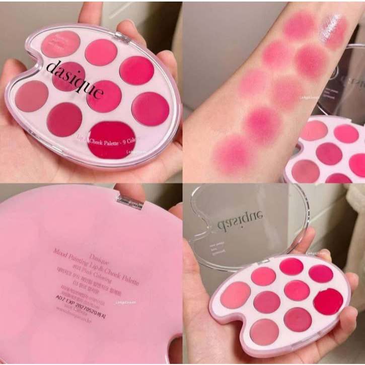 Bảng son má 9 ô Dasique