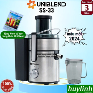 Máy ép trái cây nhanh Uniblend SS-33 - 1000W - Máy ép cho quán - nhà hàng [Uni SS33 và SS83]