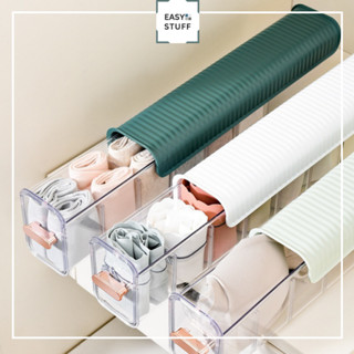 Hộp đựng tất vớ đồ lót khay nhựa treo tủ đựng đồ kéo trượt tiện lợi đa dụng cho gia đình Easy Stuff