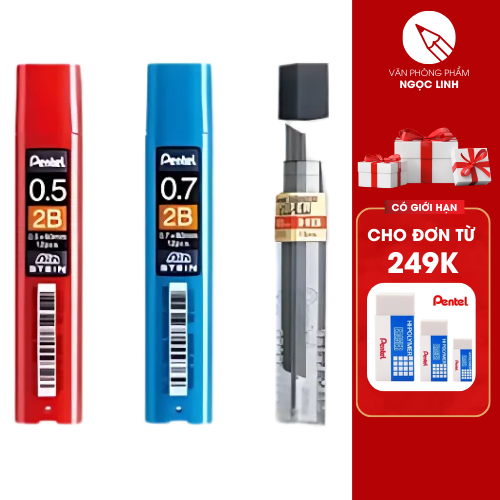 Ruột Chì Kim Pentel - Siêu Cứng (0.5/0.7mm)