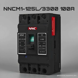 Aptomat 3 Pha - MCCB 3P NNCM1-63L 25A~125A (Hàng Chính Hãng)