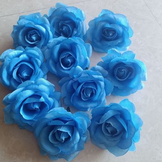 Combo 10 đầu bông hoa hồng giả