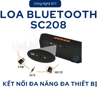 Loa Bluetooth Mini SC208 Bluetooth 4.0