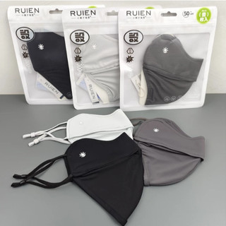 Khẩu Trang HÈ CÓ GỌNG Chống Tia UV, Chống Nắng RUIEN UPF 50+ Tặng Thẻ Test UV