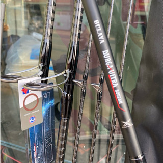 cần câu máy BULAVA DURGA UTTRA chuyên câu ghềnh bè .sông ,hồ,biển.2m1,2m4,2m7.cần rất khỏe.chất liệu carbon.