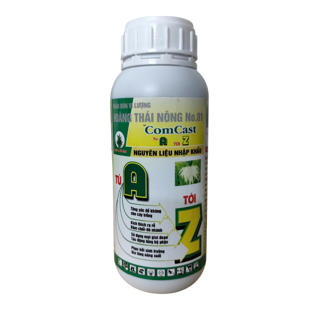 Phân bón lá hữu cơ ComCast A-Z 500ml cho cây trồng