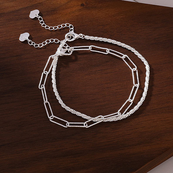 🔥Vòng đeo tay của phụ nữ Thời trang mùa hè Đơn giản Dây đeo tay Trang trí Lấp lánh