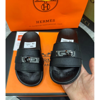 Dép trẻ em Hm Mác Dép lê quai ngang cho bé trai bé gái đế mềm in hình dễ thương