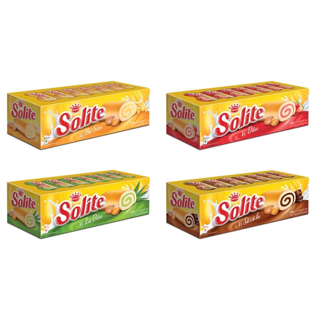 Bánh Solite Cuộn (Hộp 324g)