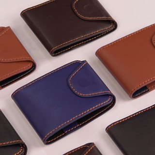  Ví sen nam da bò thật  Bóp nam mini da bò mẫu mới V1 nam châm hút mạnh 