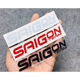 [1 MIẾNG ] TEM DECAL SÀI GÒN PHẢN QUANG LỘT ĐƯỢC