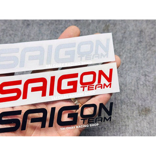 [1 MIẾNG ] TEM DECAL SÀI GÒN PHẢN QUANG LỘT ĐƯỢC
