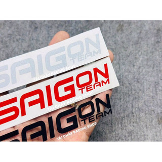 [1 MIẾNG ] TEM DECAL SÀI GÒN PHẢN QUANG LỘT ĐƯỢC