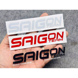 [1 MIẾNG ] TEM DECAL SÀI GÒN PHẢN QUANG LỘT ĐƯỢC