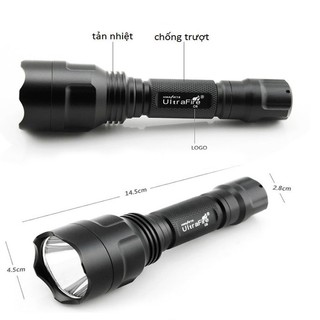 Đèn pin siêu sáng UltraFire C8 - Filo 04
