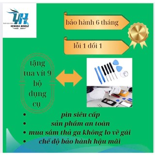 Pin EB-BG920ABE thay thế cho các mã samsung S6 (Tặng : Tuavit sửa chữa lắp ráp)