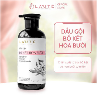  Dầu gội bồ kết hoa bưởi chiết xuất bồ kết tinh dầu hoa bưởi sạch an toàn dịu nhẹ La’ute Vietnam 