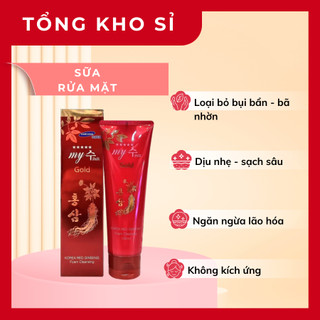 SỮA RỬA MẶT SÂM ĐỎ,SÂM VÀNG HÀN QUỐC