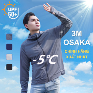 Áo chống nắng nam nữ 3M OSAKA Áo khoác chống nắng vải thun lạnh co dãn chống tia UV