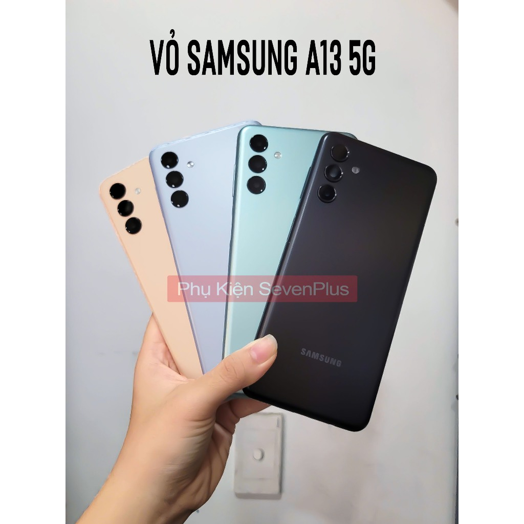 Vỏ Samsung A13 5G - Nắp Lưng Samsung A13 5G Có Kính Camera, Khay Sim