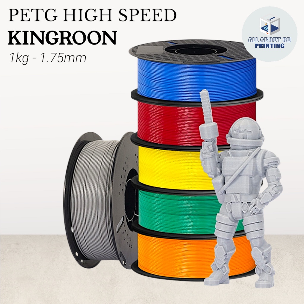 HIGH SPEED PETG KINGROON - Nhựa In 3D PETG tốc độ cao - cuộn 1kg 1.75mm