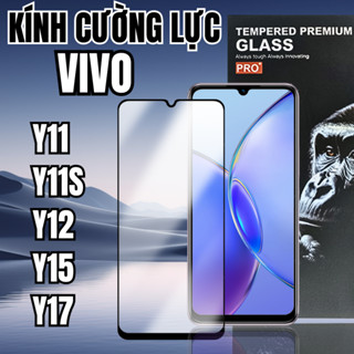   Siêu Cứng Siêu Bền  Kính Cường Lực Vivo Y11   Y11S   Y12   Y15   Y17 Full Màn Bảo Vệ Màn Hình Cao Cấp 