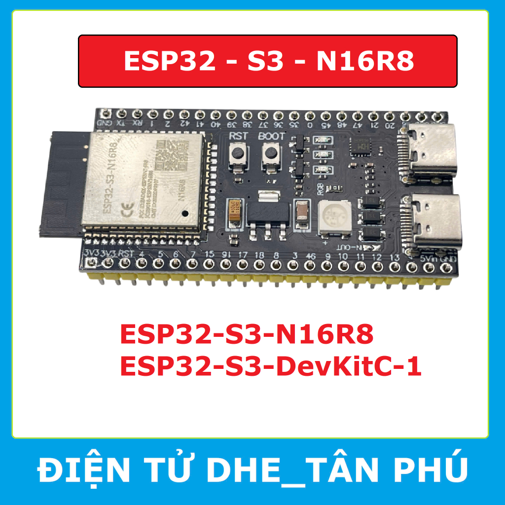 ESP32-S3 N16R8 ESP32-S3-DevKitC-1