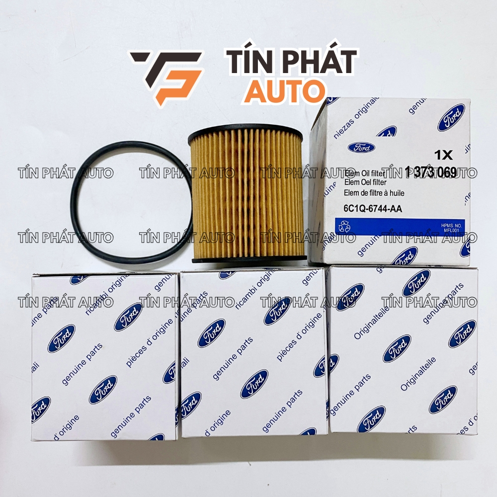 Lọc nhớt, lọc dầu động cơ xe Ford Transit (2007-2021). Mã sản phẩm: 6C1Q6744AA/6C1Q6744BA /1373069