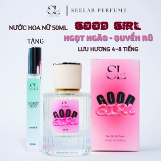   50ml nữ  Nước hoa nữ Good Girl 50ml - Tặng 1c nước hoa 10ml Unisex Độc Quyền - Seelab 
