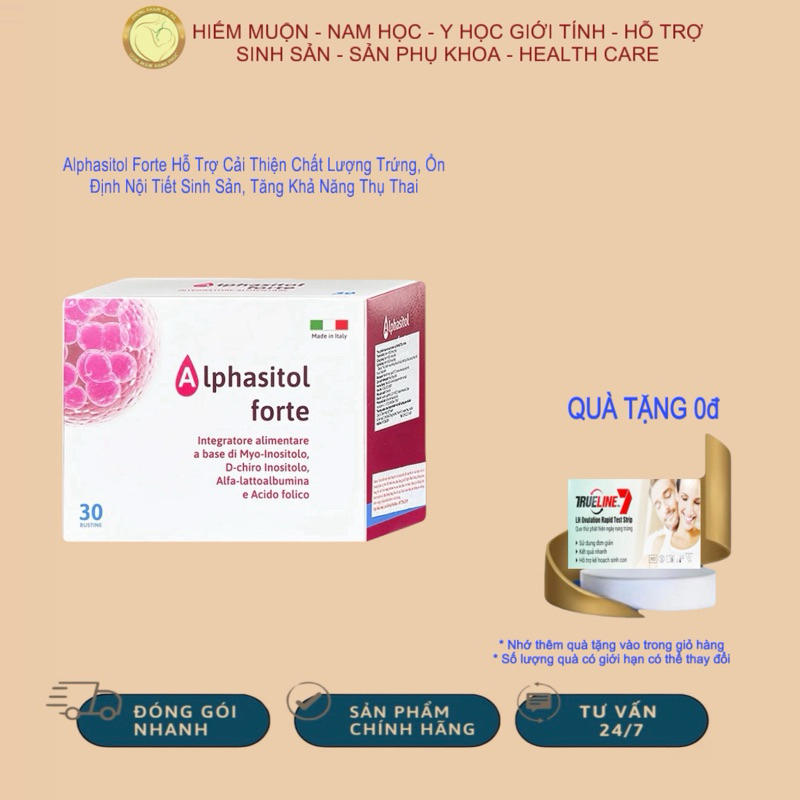 Alphasitol forte - Giải pháp hỗ trợ buồng trứng đa nang
