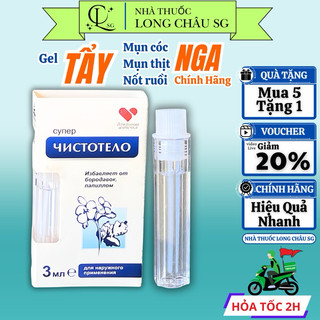  Gel Tẩy Nốt Ruồi Mụn Cóc Mụn Thịt Develinil Nga Chính Hãng – Làm Tại Nhà Hiệu Quả Nhanh Không Đau 