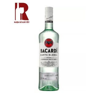 [RƯỢU NGOẠI - RUM] Rượu Rum Bacardi Carta Blanca