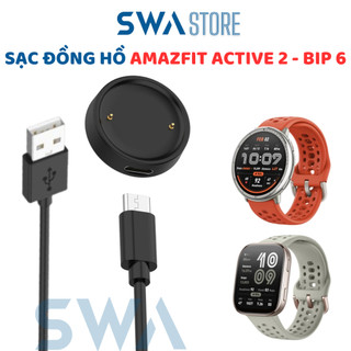 Dây Sạc Cho Đồng Hồ Thông Minh Amazfit Active 2 Amazfit Bip 6 SWA SA18 