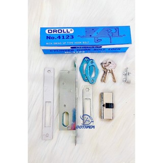 [Hỏa Tốc HCM] Khóa cửa lùa droll dùng cho cửa lùa 3x6 hoăc 4x8