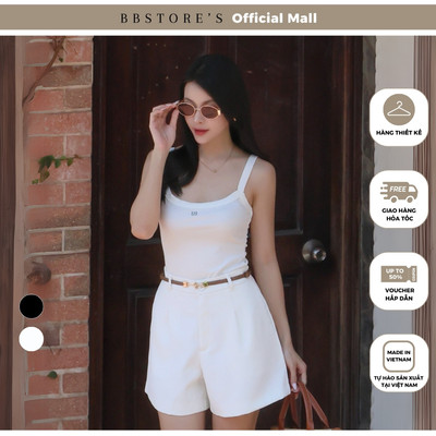 BBSTORE'S Áo Thun Hai Dây Dạo Phố Logo BB - A4421A