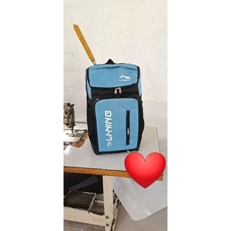 balo cầu lông lining 360 xanh ngọc