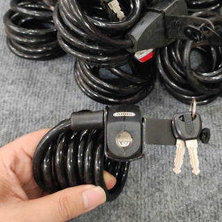 Khóa dây xe đạp abus 490/160 an toàn, bền bỉ, thiết kế thông minh | npp sg an phú